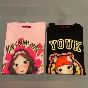 [YOUK SHIM WON] Travel T-shirt ★人気★ YOUK SHIM WON] Travel T-shirt ☆人気☆